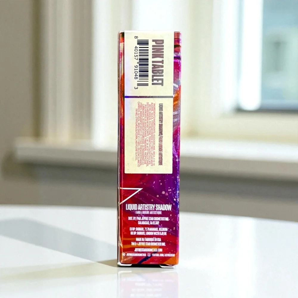 💎 JEFFREE STAR COSMETICS Eyeshadow Liquid Star Shadow in Shade Pink Tablet NIB